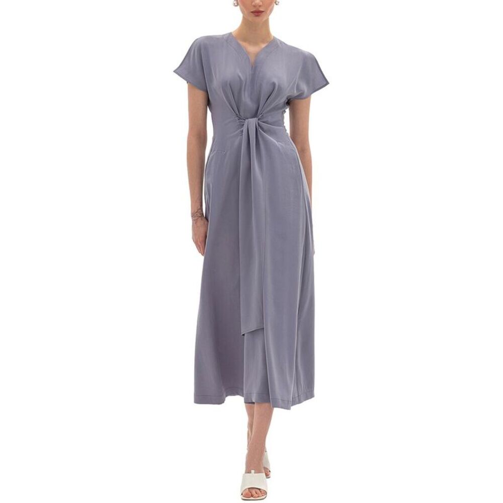 Bgl Womens  Midi Dress, Purple